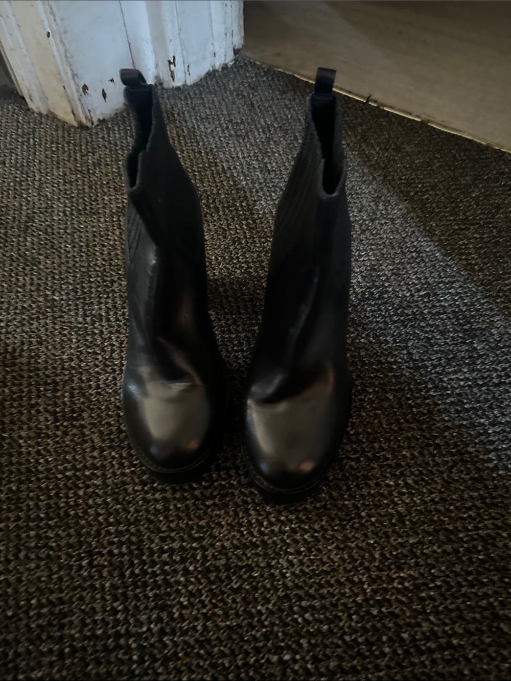 Michael Antonio Black Chelsea Ankle Boots